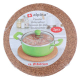 Dessous de verre Alpina 18cm, 2 pcs.
