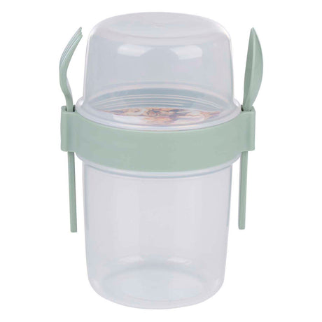 Tasse de conservation des aliments avec couverts