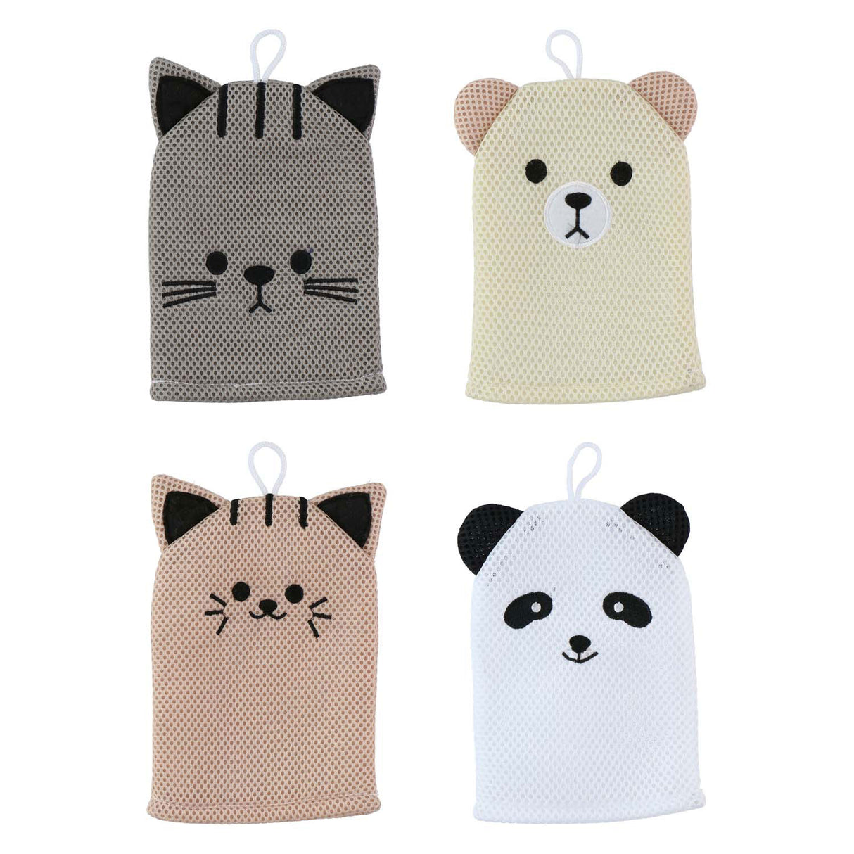 Gant de bain animal, 19cm