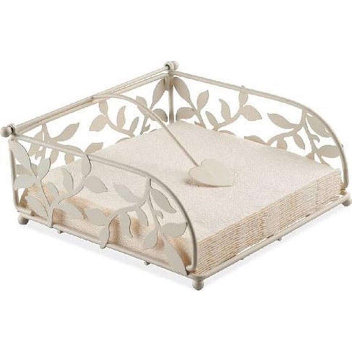 Ambiente Ambiente Porte-serviettes 18x18 cm Crème