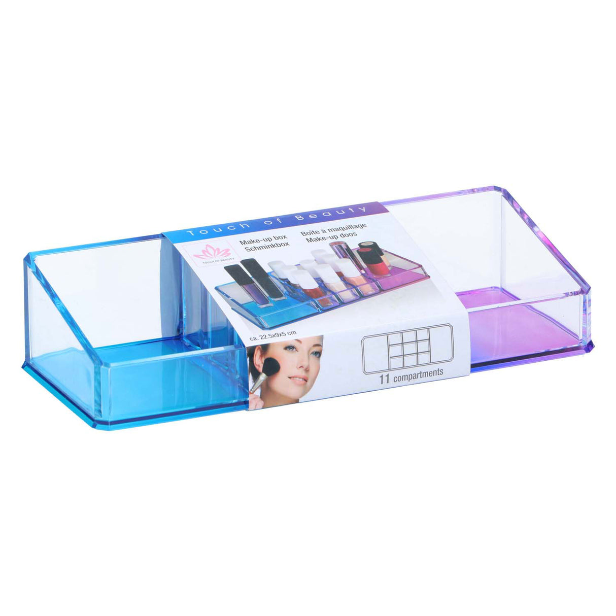 Organisateur de maquillage 11 compartiments