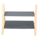 Serveerstandaard twee lagen, 32x18x28cm