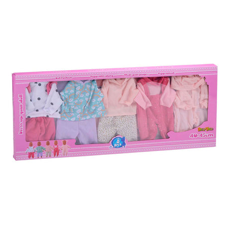 Ensemble de vêtements pour poupée, 8 pièces.