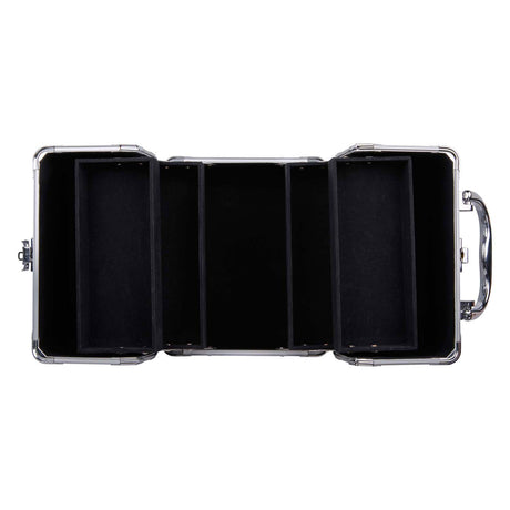 Trousse de maquillage argent