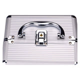 Trousse de maquillage argent