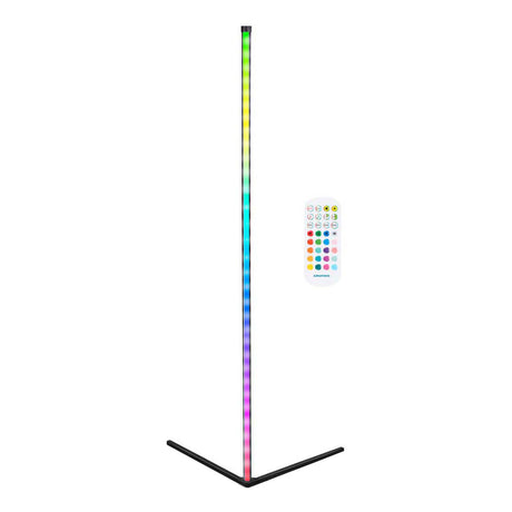 Grundig led-hoeklamp met afstandsbediening, 140cm