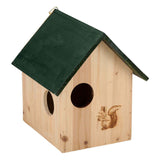 Maison d'écureuil en bois