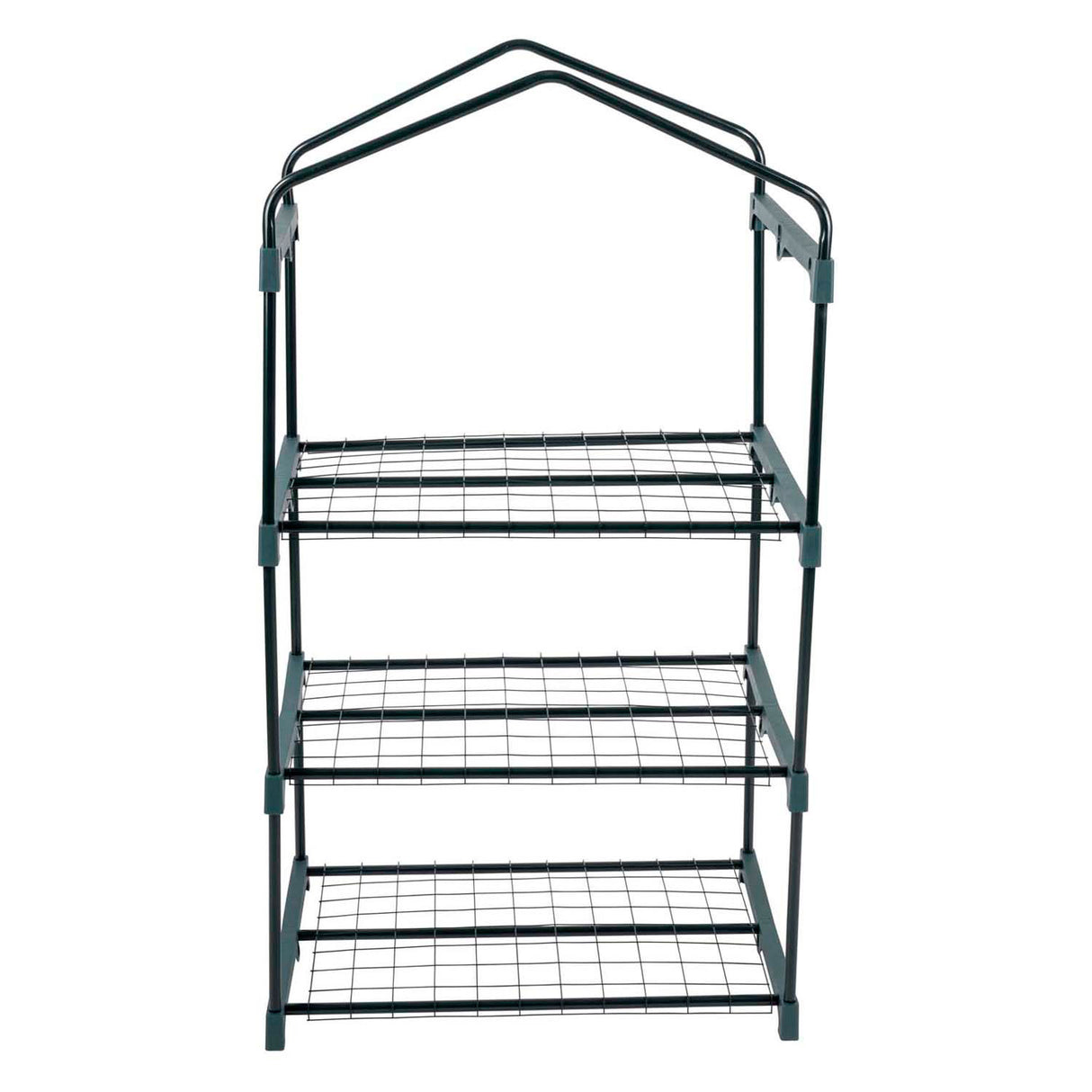 Kinzo kweekkas - broeikas tuinkas 69x49x125 cm - kweekbak met 3 verdiepingen - transparant broeikast design met ritssluiting - broeikas kweekkas voor groenten kweken - groen