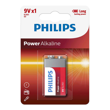 Philips batterie powerlife batterie powerlife 6f22 e-block 1 sous blister