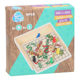 Eddy Toys jeu de serpents et d'échelles en bois