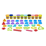 Boîte à outils Hasbro Play-Doh avec +30 pièces 10 pots en argile