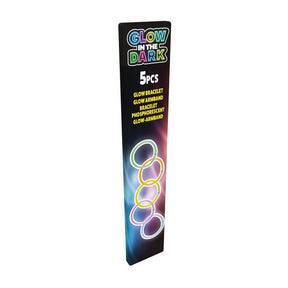 Bracelets phosphorescents - 5 pcs