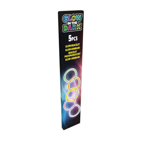 Bracelets phosphorescents - 5 pcs