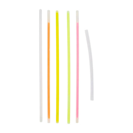 Eddy toys glow in the dark glow armband 5 stuks - glow armband met 5x connectors - glow armband voor donker - glow armband set assorti kleuren
