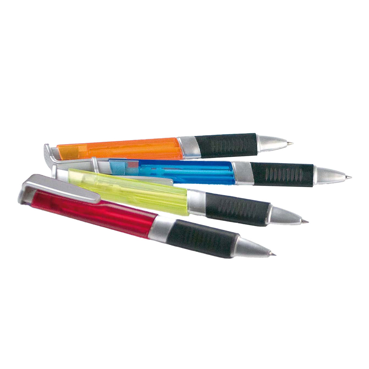 Stylos à bille avec grip, 4 pcs.