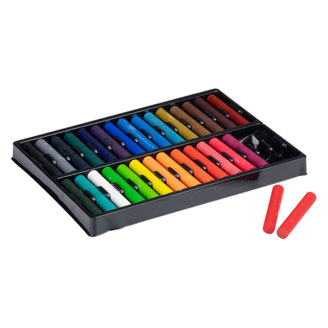 Pastels à l'huile, lot de 30 couleurs