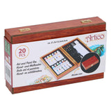 Boîte d'art et de peinture, 20 pcs.