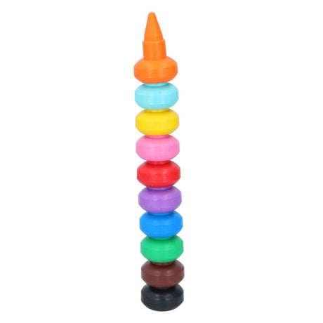 Crayons de cire empilables, 10 pcs.