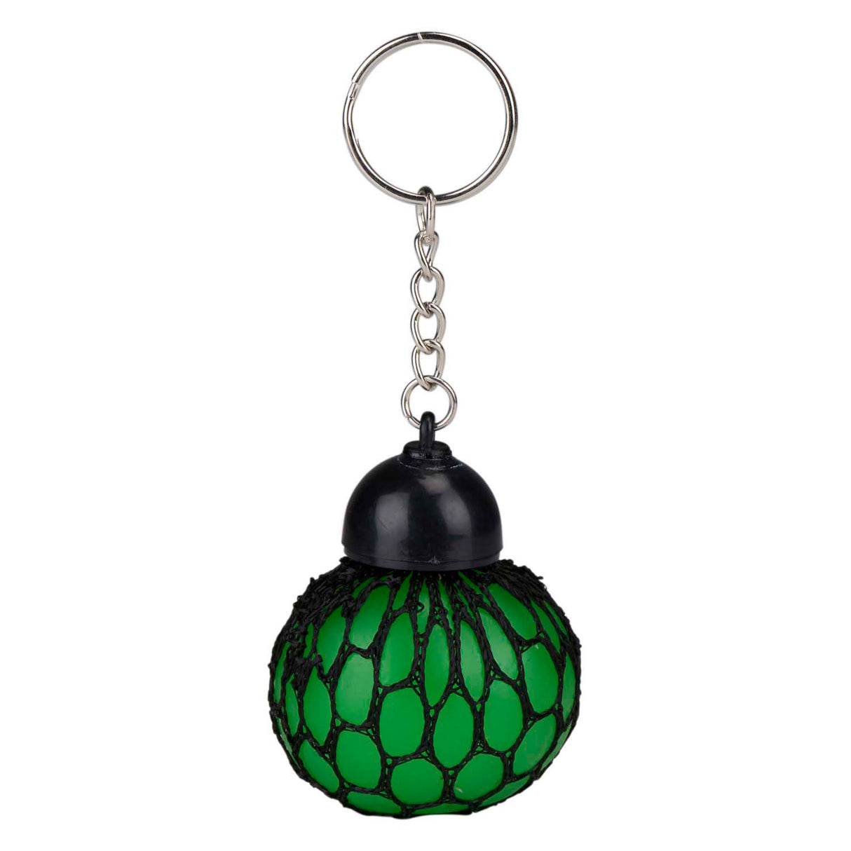 Boule de squish en maille porte-clés