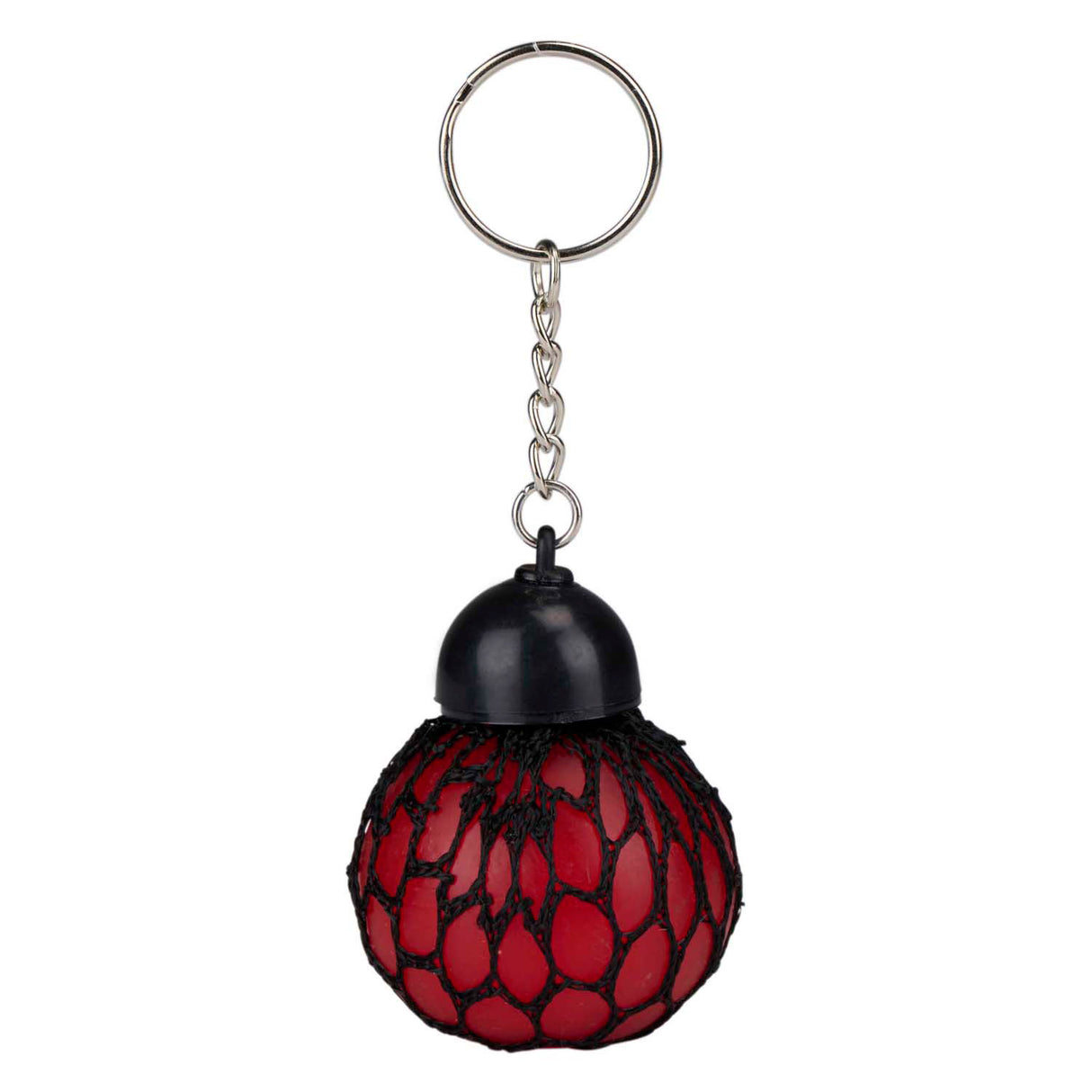 Boule de squish en maille porte-clés