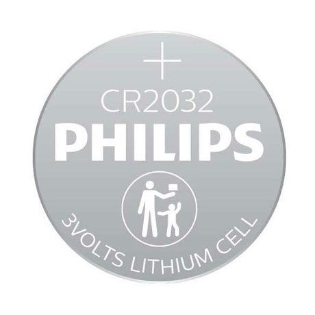 Pile bouton CR2032, 2 pièces.