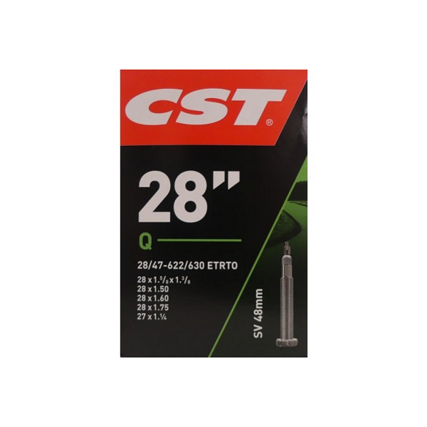 CST Inner Tube SV17 28 pouces 28 47-622 SV 48 mm 071705