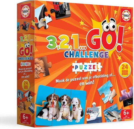 Intro, juste les jeux 3-2-1, défiez les puzzles