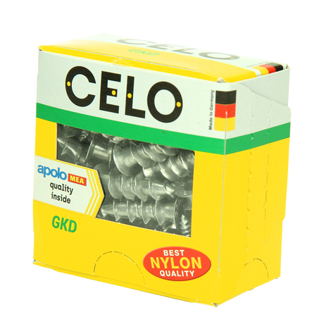 Celo 1067402 - metalen gipsplaatpluggen gkdz 4,5x35, 50 pcs | 1 stuks