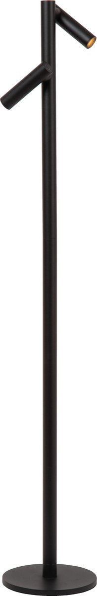 Lucide antrim - lampe de lecture rechargeable intérieur extérieur - batterie - LED dimmable - 2x2,2W 2700K - IP54 - avec station de recharge sans fil - noir