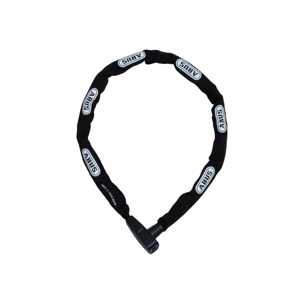 Abus Citychain 6800 110 Black - 5mm tykk - nøkkellås