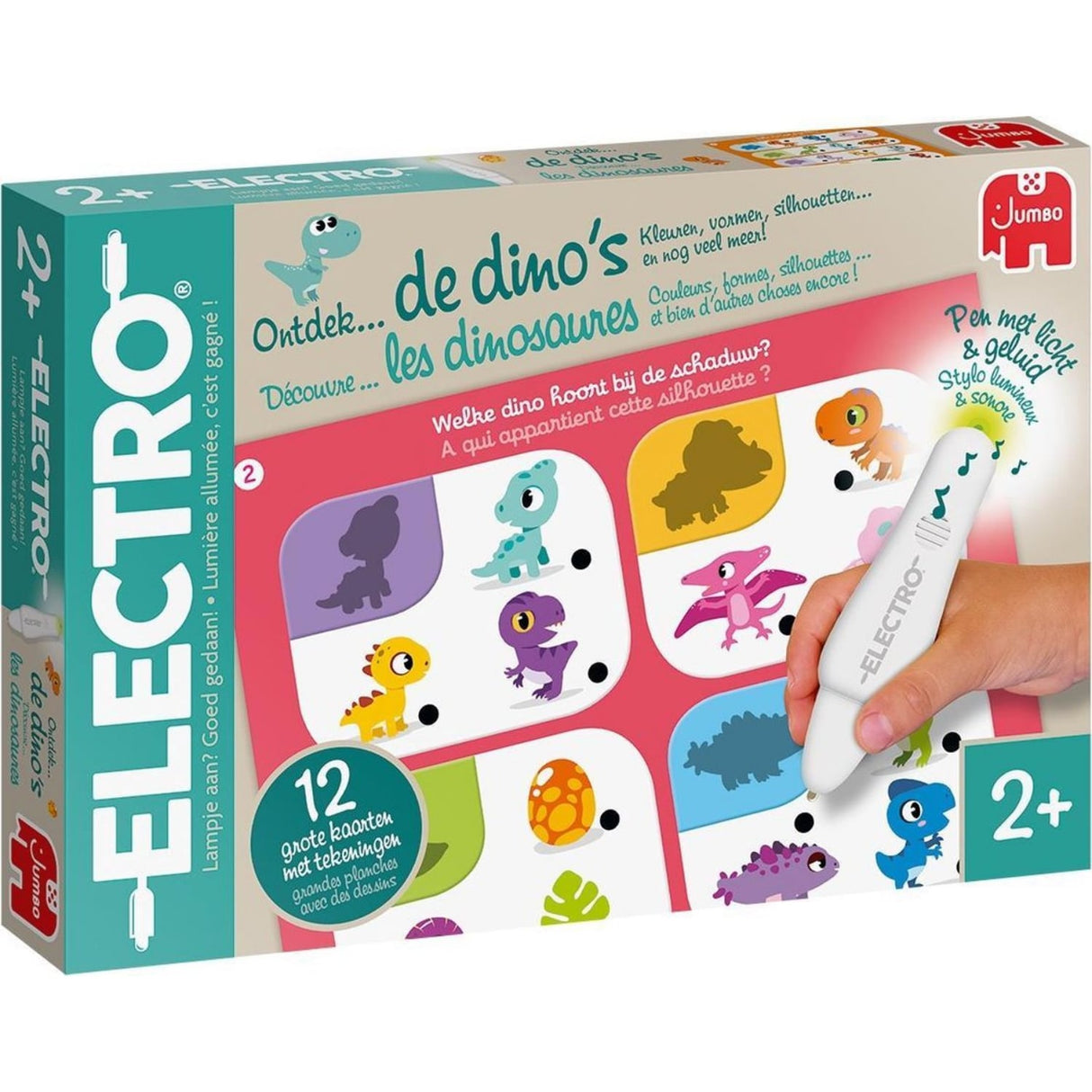 Jumbo Electro Wonderpen découvre le jeu éducatif du dino