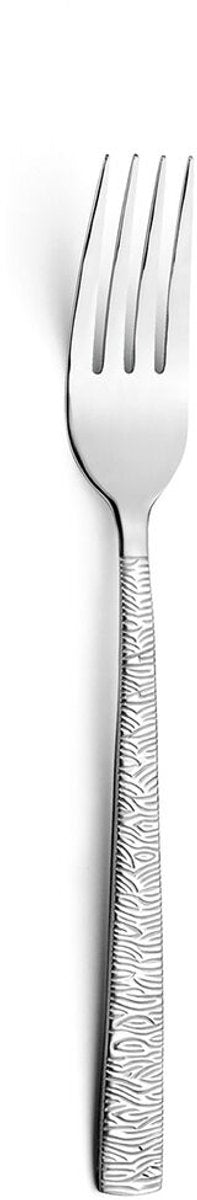 Amefa set de fourchettes à dessert havane jungle métal inox 12 pièces