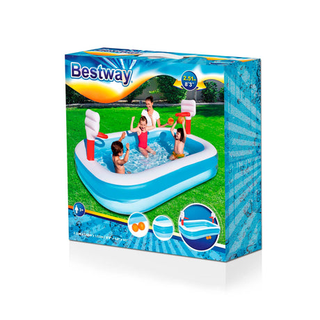 Bestway PlayCenter Piscine Basketball, 251x168x102cm