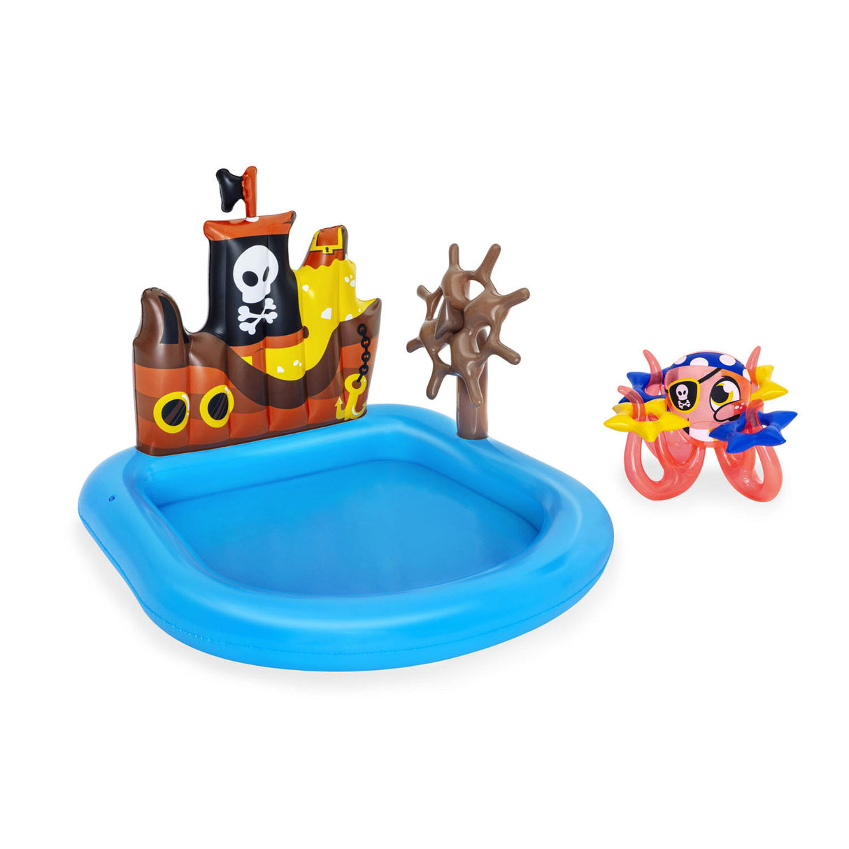 Bestway PlayCenter Tugboat Pirate Swimming Pool, 140x130x104cm