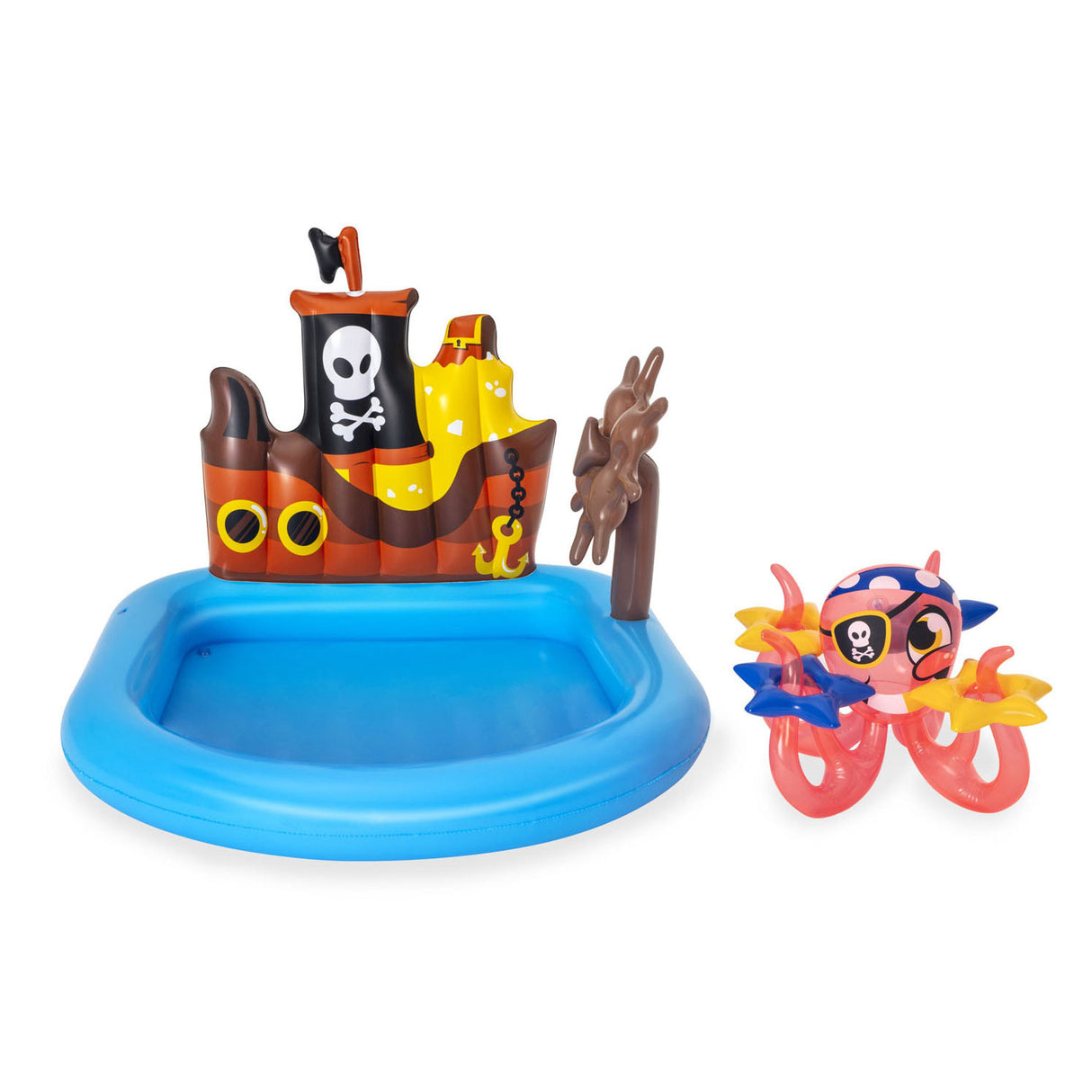 Bestway PlayCenter Tugboat Pirate Swimming Pool, 140x130x104cm