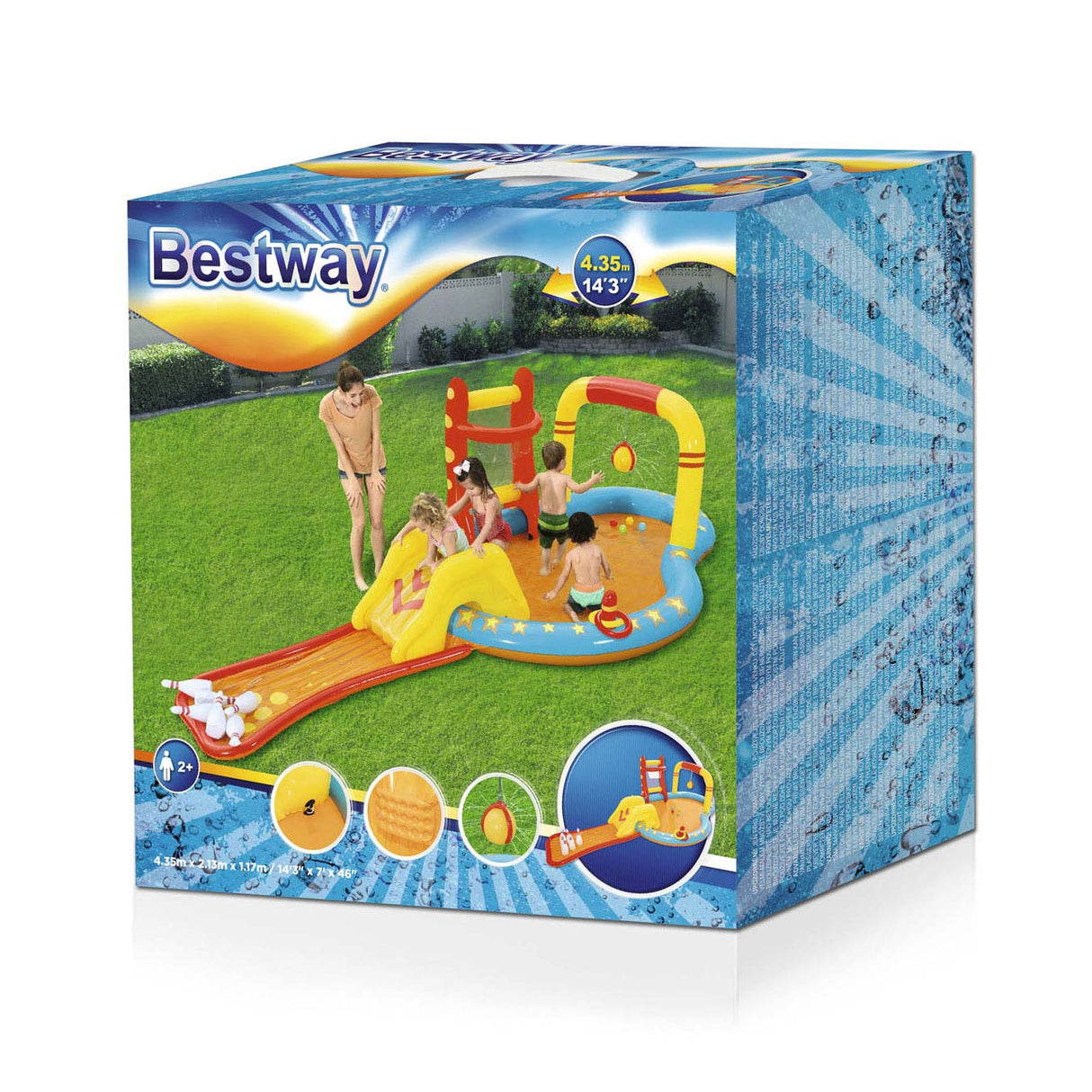 Bestway Play Play Center Lil 'Champ, 435x213x117cm