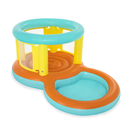 Bestway springkasteel met peuterbad jumptopia, 239x142x102cm