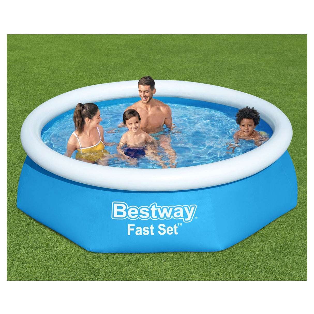 Bestway Swimming pool Fast set inflatable around 244x66 cm 57265