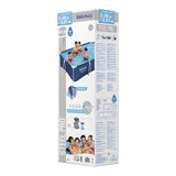 Bestway piscine acier pro set rectangle, 300cm