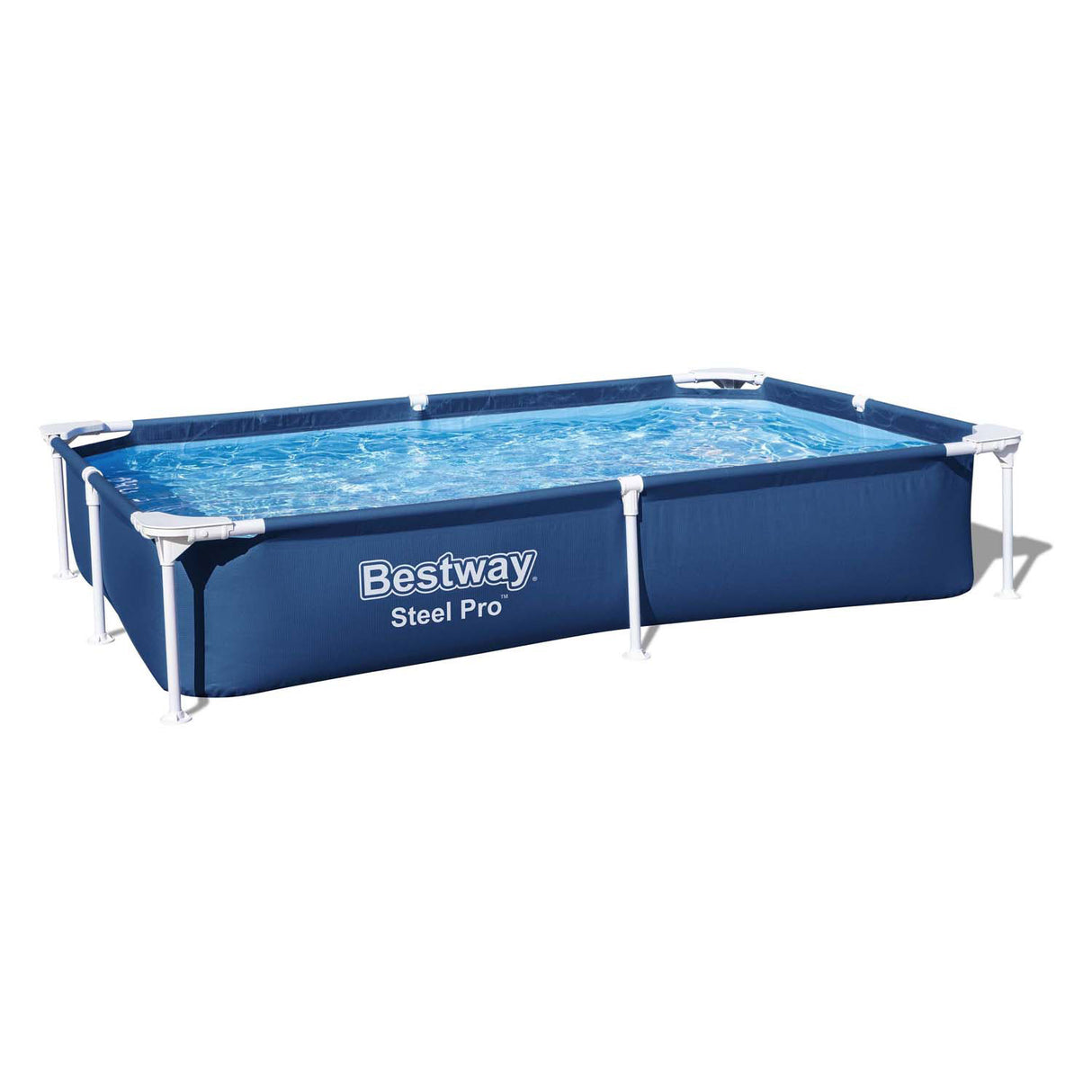 Piscine Bestway acier pro rectangle, 221 cm