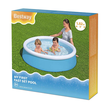 Bestway ma première piscine ronde à prise rapide, 152 cm