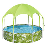 Bestway ma première piscine à cadre ombragée avec parasol UV, 244 cm
