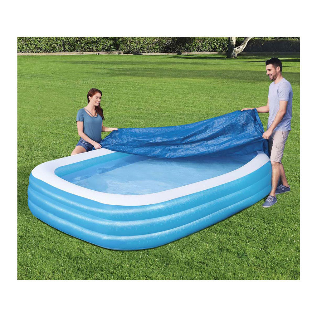 Couverture de piscine familiale Bestway rectangulaire, 305 cm