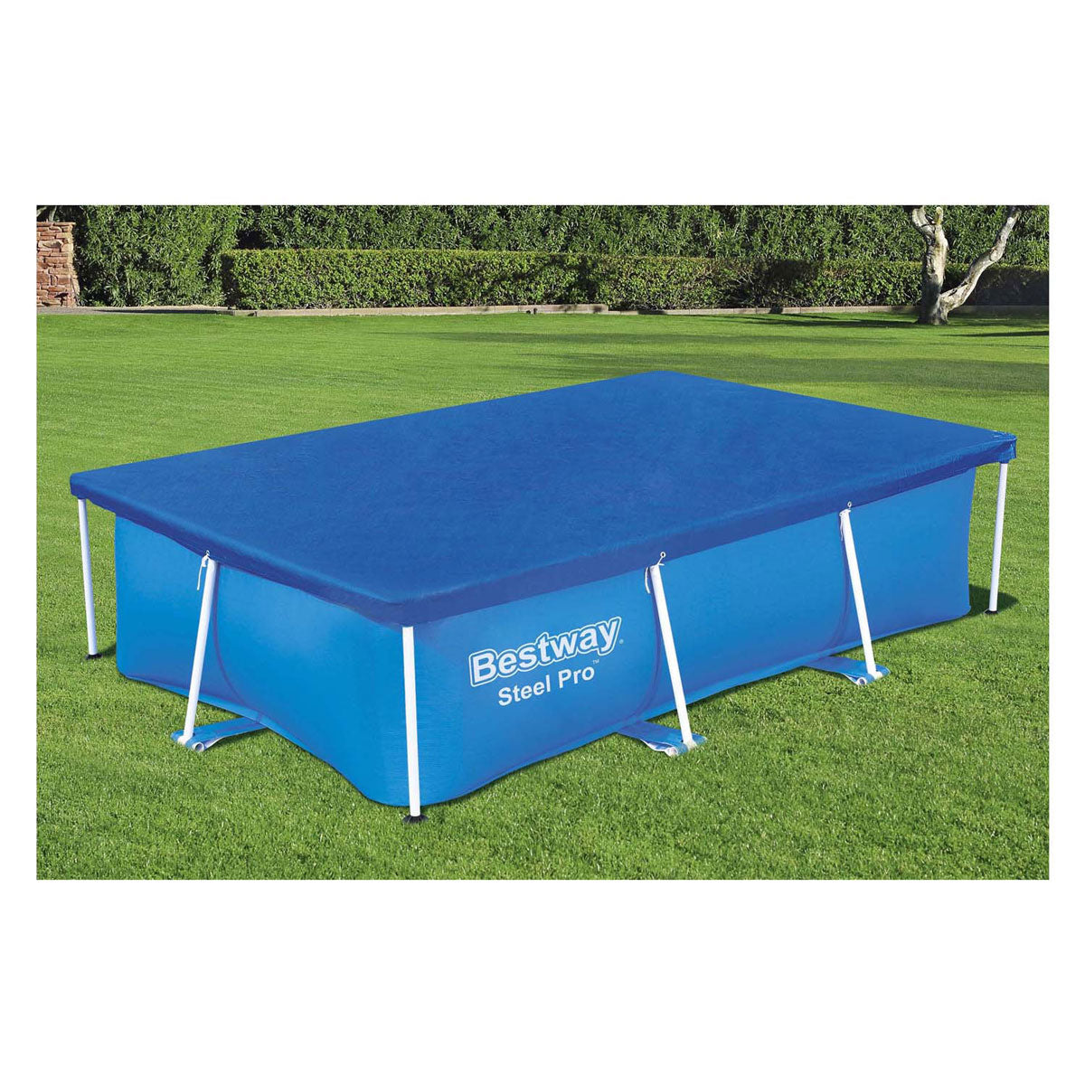 Bestway bâche acier pro rectangle, 259cm