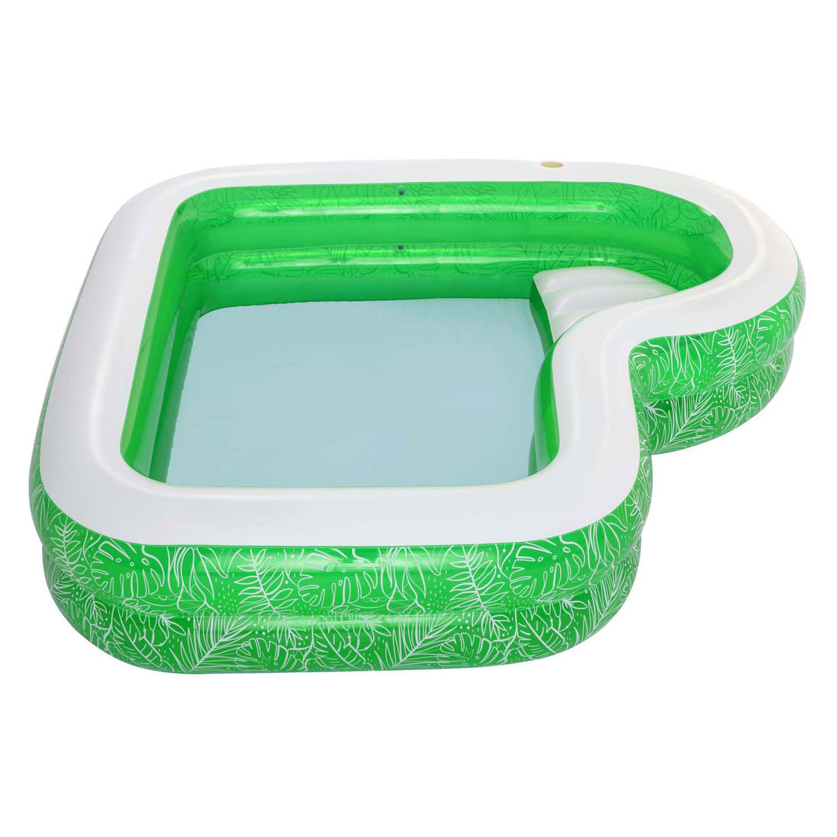 Piscine familiale Bestway paradis tropical rectangulaire avec siège, 231 cm