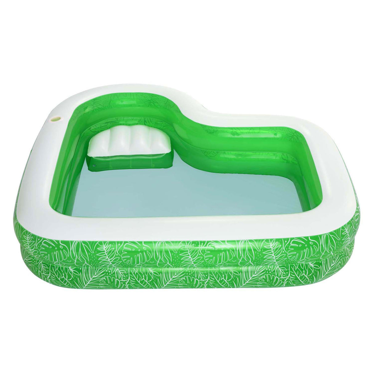 Piscine familiale Bestway paradis tropical rectangulaire avec siège, 231 cm