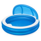 Bestway Family Pool autour des jours d'été avec auvent UV, 241 cm