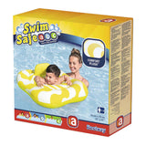 Bestway siège de natation confort peluche carré ondulé, 1-2 ans