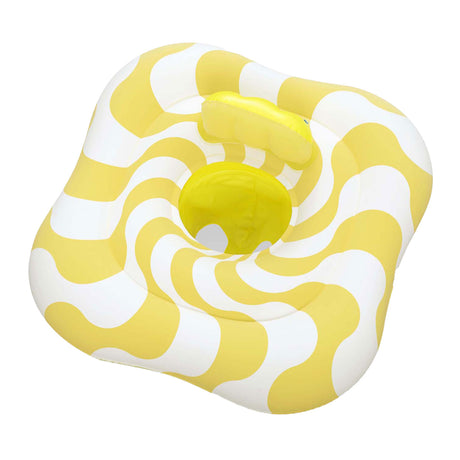 Bestway siège de natation confort peluche bébé bateau piscine 1-2 ans multicolore.