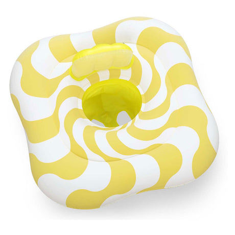 Bestway siège de natation confort peluche carré ondulé, 1-2 ans
